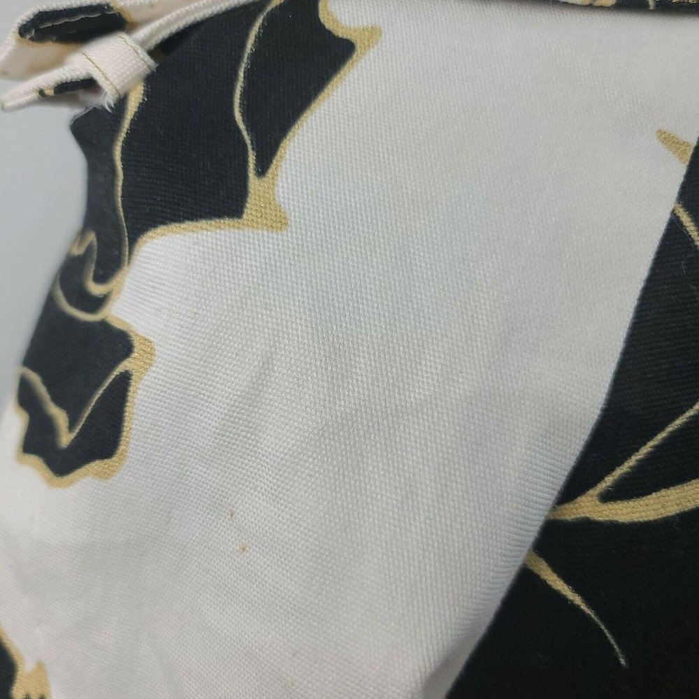 Cache Vintage White Print 3/4 Puff Sleeve Jacket S - Picture 11 of 11